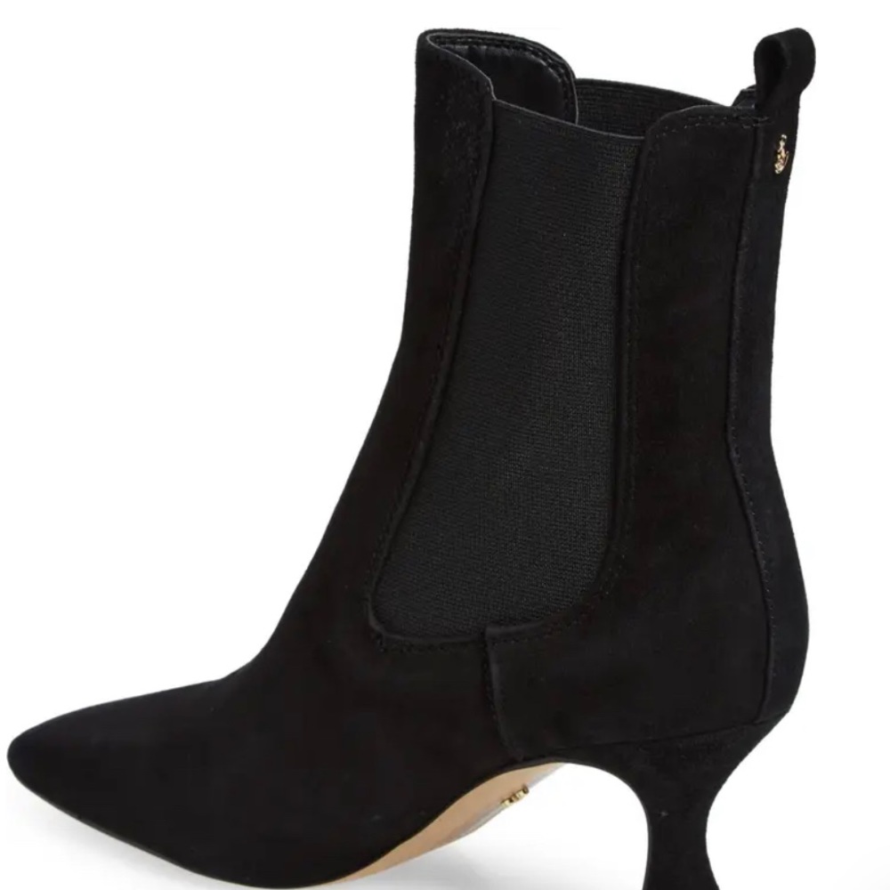 Sam Edelman Lani Square Toe Chelsea size 7.5 color black..FLOOR SAMPLE - Picture 2 of 5